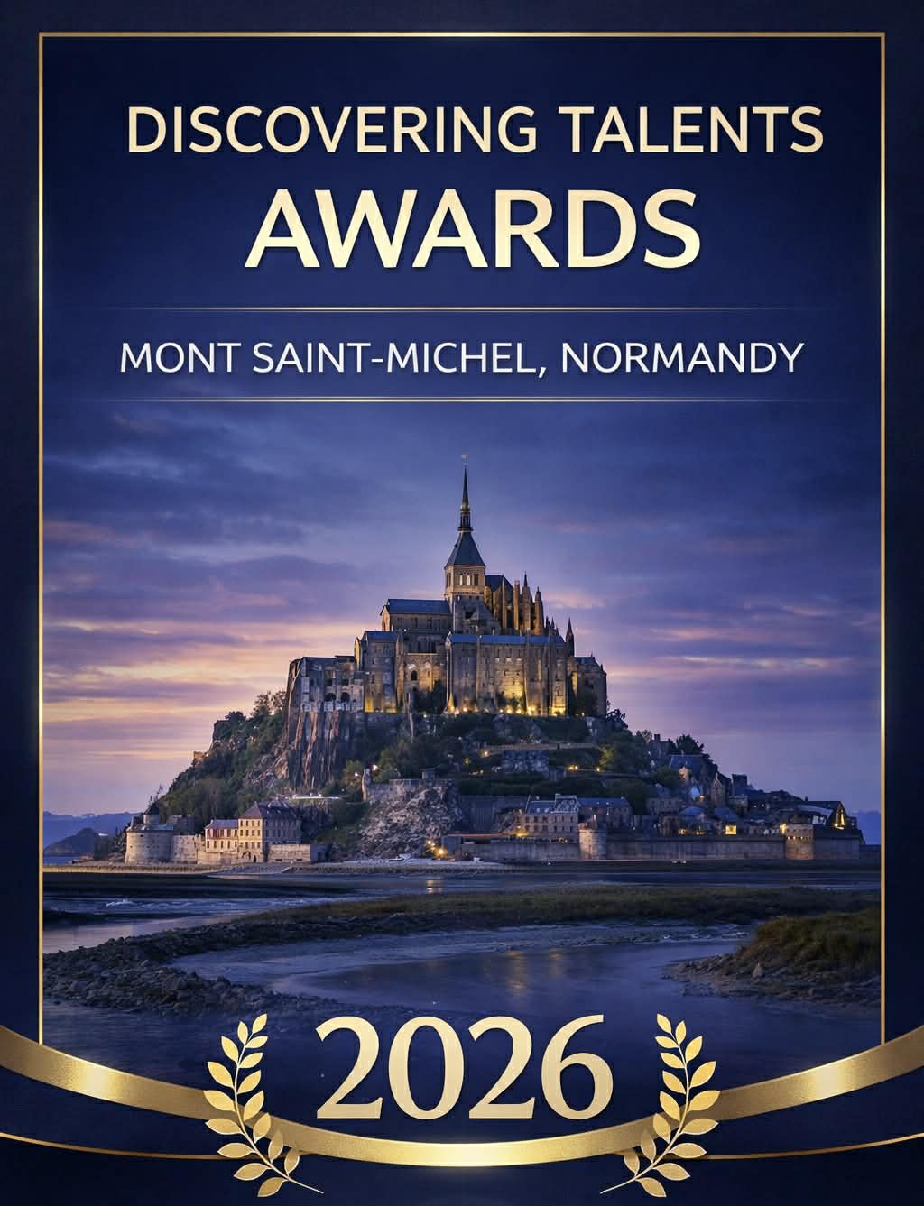 Discovering Talents Awards, Mont Saint-Michel, Normandy