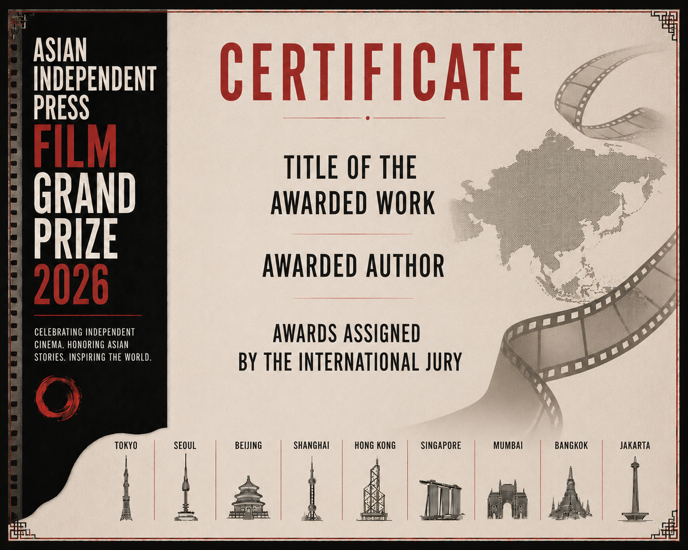 Your Personalized Winner’s Certificate